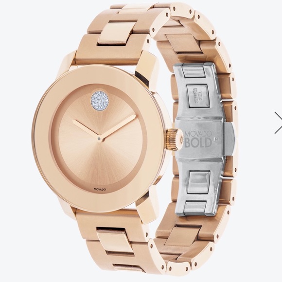 Movado Bold Watch Rose Gold - Picture 2 of 3